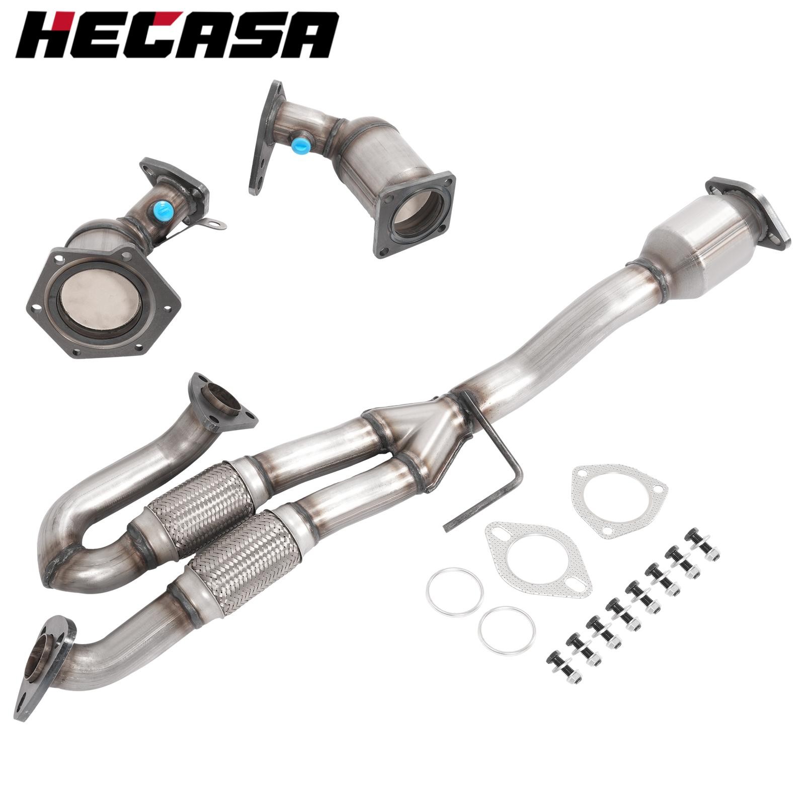 For Nissan Maxima 3.5L 2009-2014 Front & Rear Exhaust Catalytic Converter Set