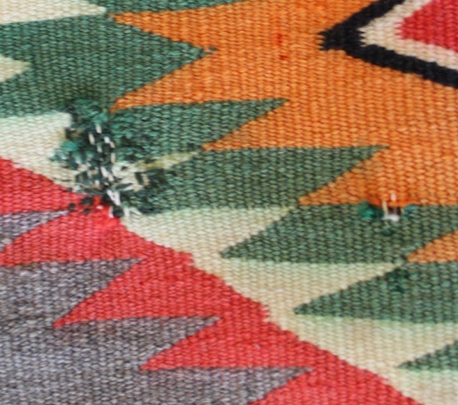 Vintage Navajo "Germantown" Throw