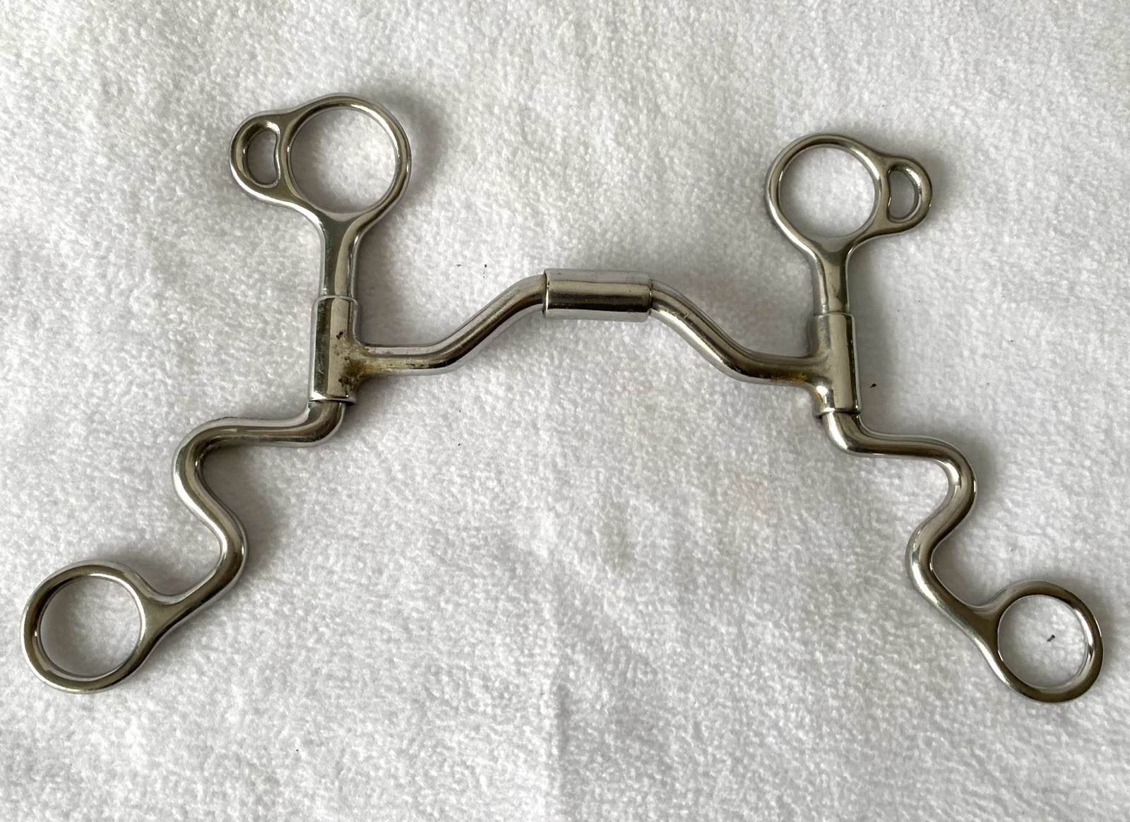 QUALITY Myler STYLE 5" Medium Wide Ported Barrel Mouth S Shank BIT~SHOW~TRAINING