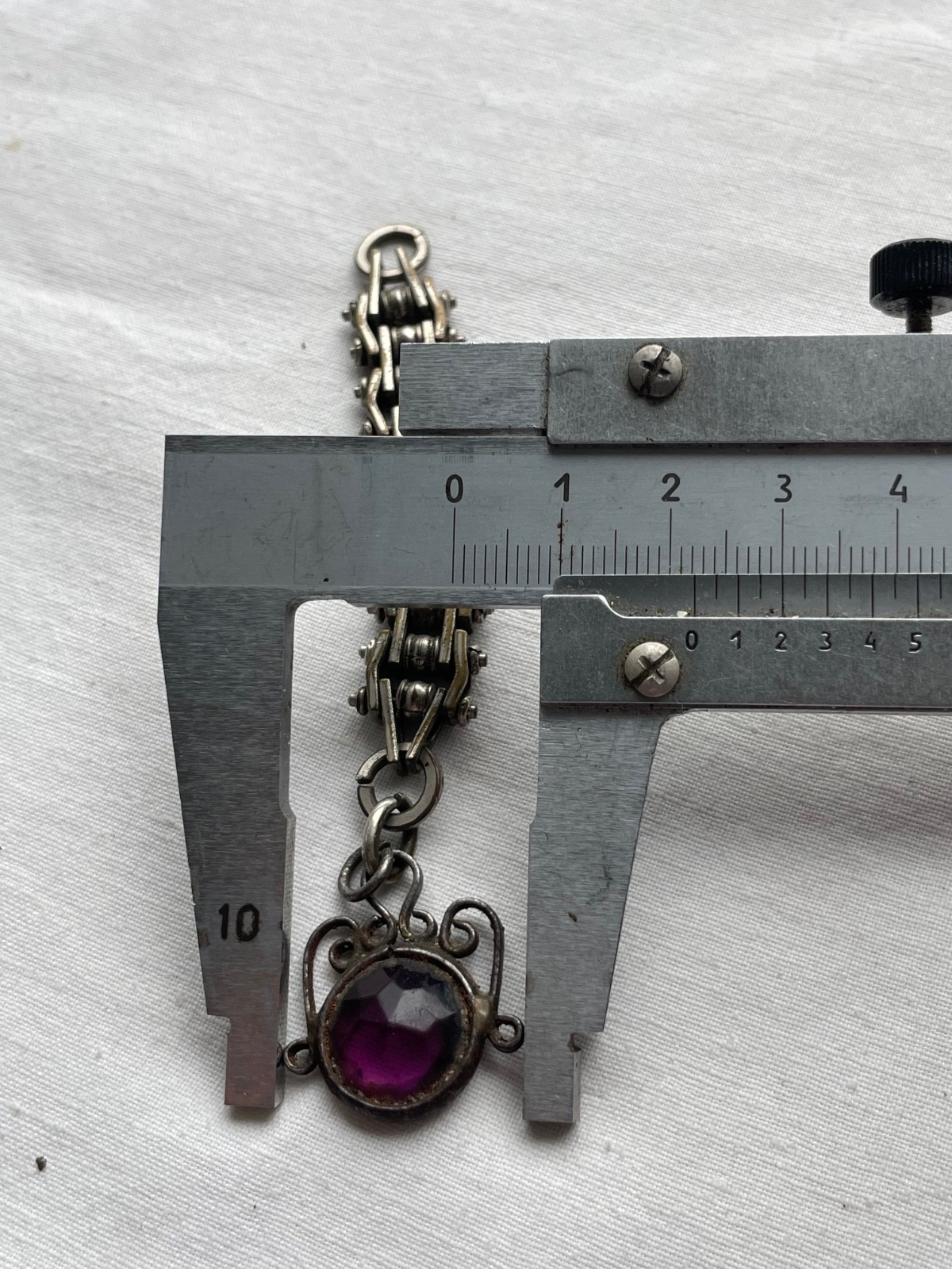 Vintage antique part of chatelaine for pocket watches