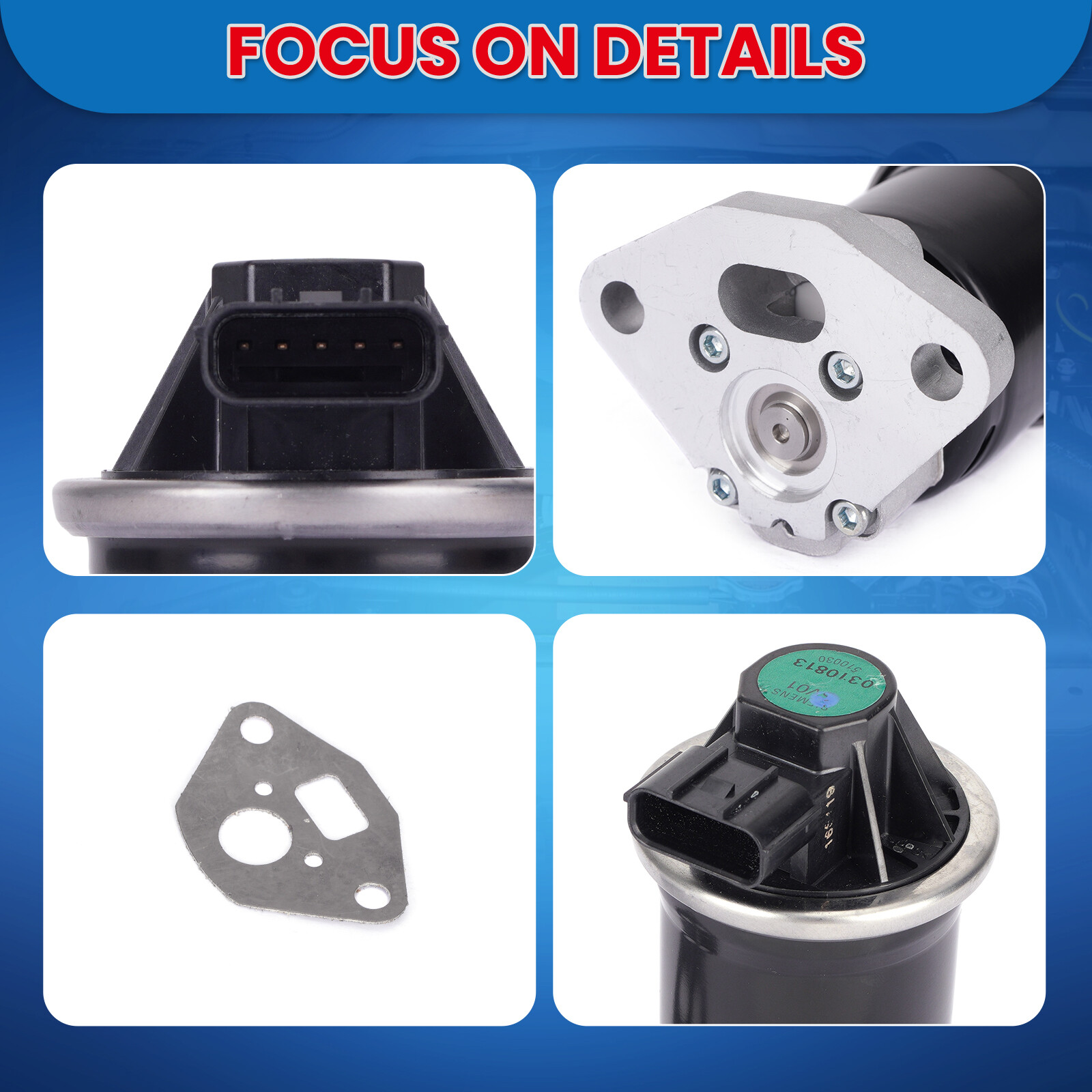 EGR Valve for 12-15 Honda Civic 14-20 Honda Fit 1.5L 10-14 Honda Insight 1.3L