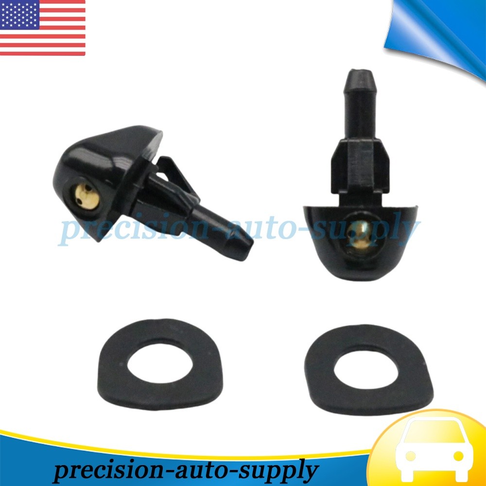 For 1986-1995 Toyota Pickup 2PCS Windshield Wiper Washer Nozzle Spray Jet NEW US