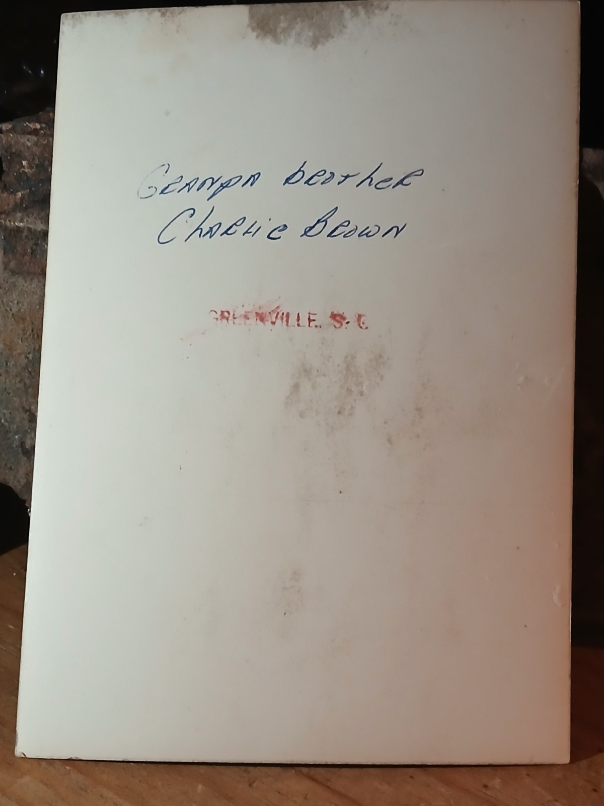 Antique African American*WW1 COLORED SOLDIER * GREENVILLE SOUTH CAROLINA