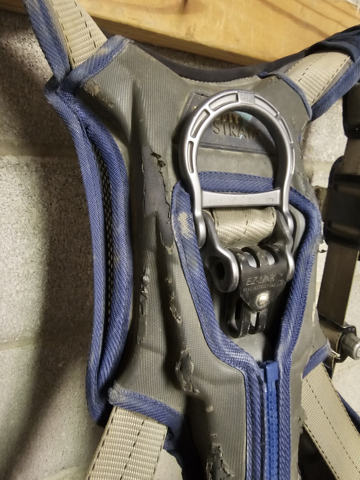 3M DBI-SALA EXOFIT STRATA XL FULL BODY HARNESS FALL PROTECTION 1112538 XL BELT