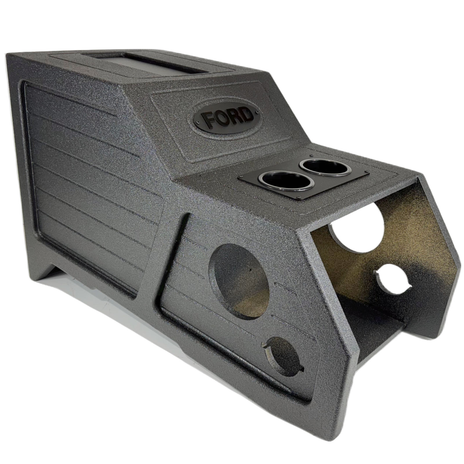 Ford F-250 05-07 Center Console Subwoofer Box Speaker Box 12” Woofer Ported