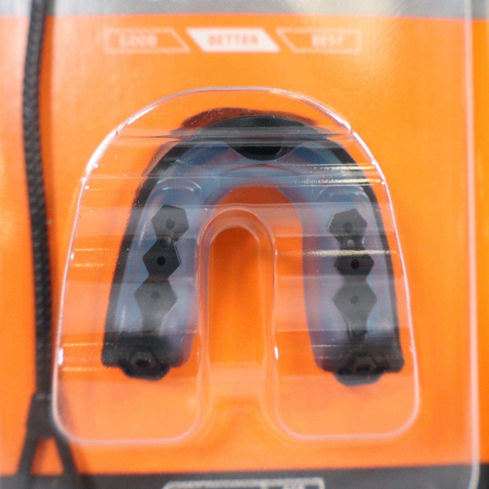 2 PACK Shock Doctor Sport Gel Max Classic Fit Youth Mouthguard Black/Blue Age 10