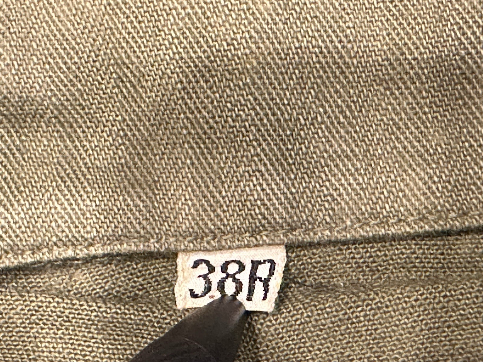 Korean War Era Fatigues HBT Herringbone Twill Shirt + Trousers & Belt