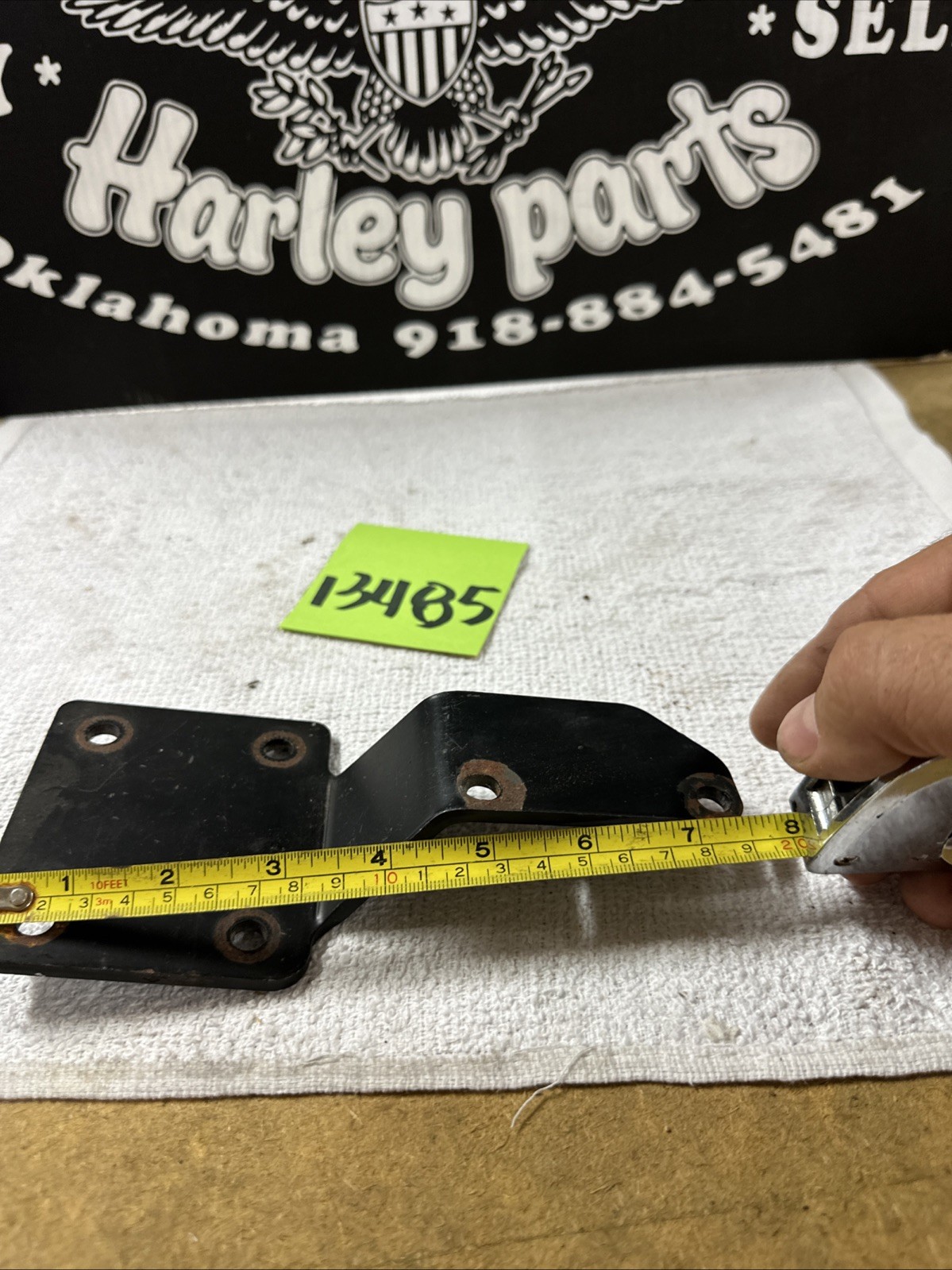 Harley Vance And & Hines Touring Exhaust Mount Bracket Used Header Head Pipe