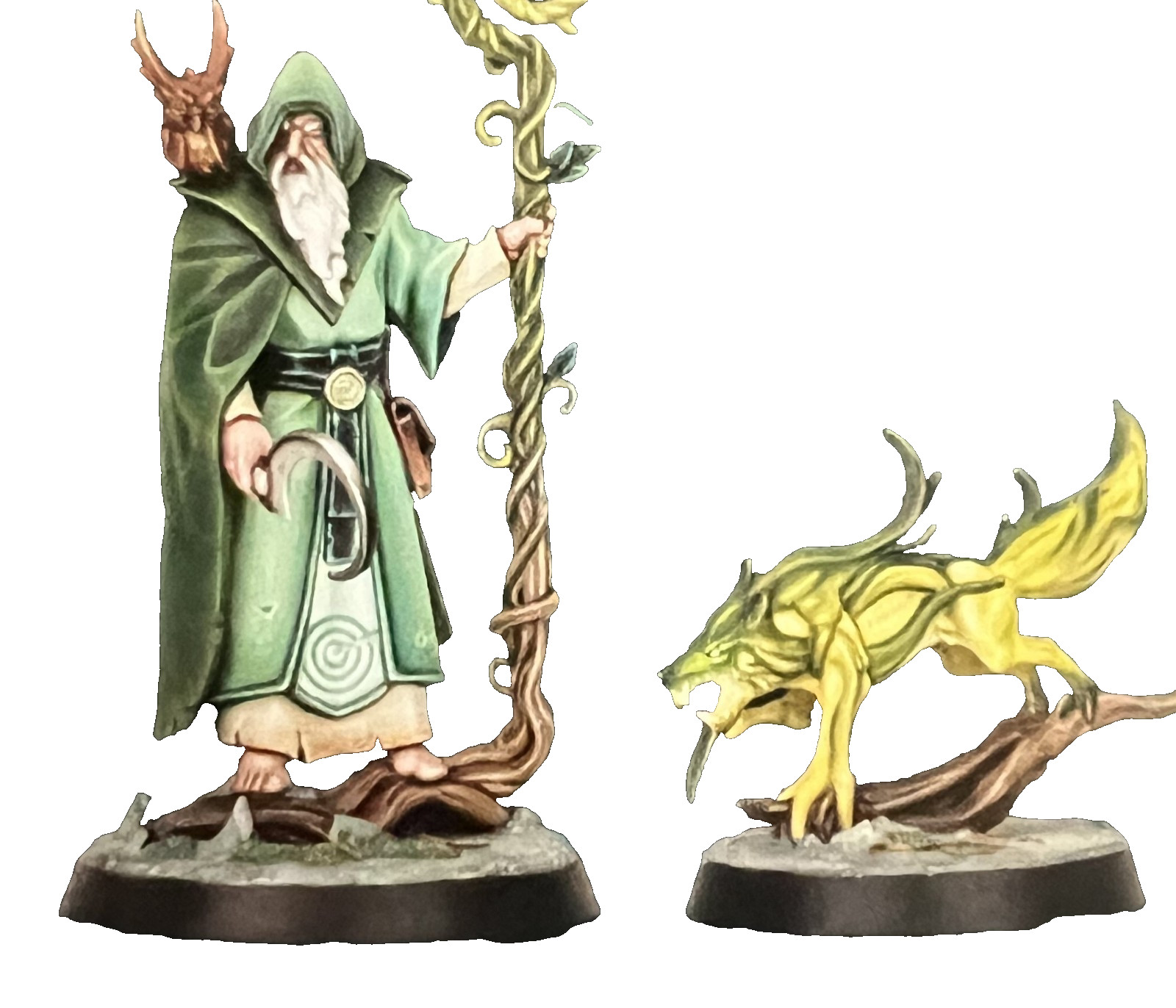 Jacobus Vyne, The Jade Wizard with Wisper Warhammer Quest: Darkwater