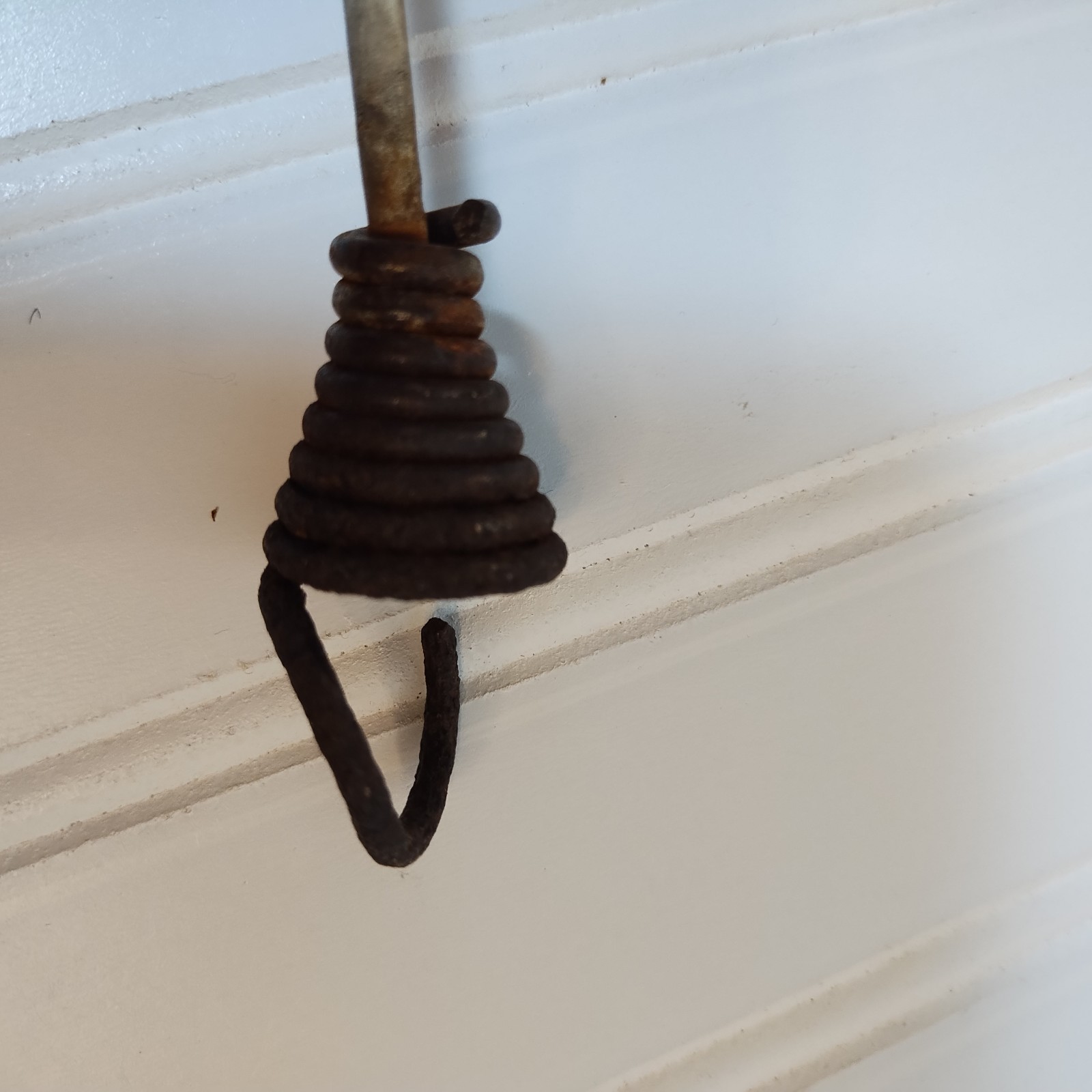 Vintage Cordomatic Automatic Retractable Clothesline Reel 40' Blue Tested