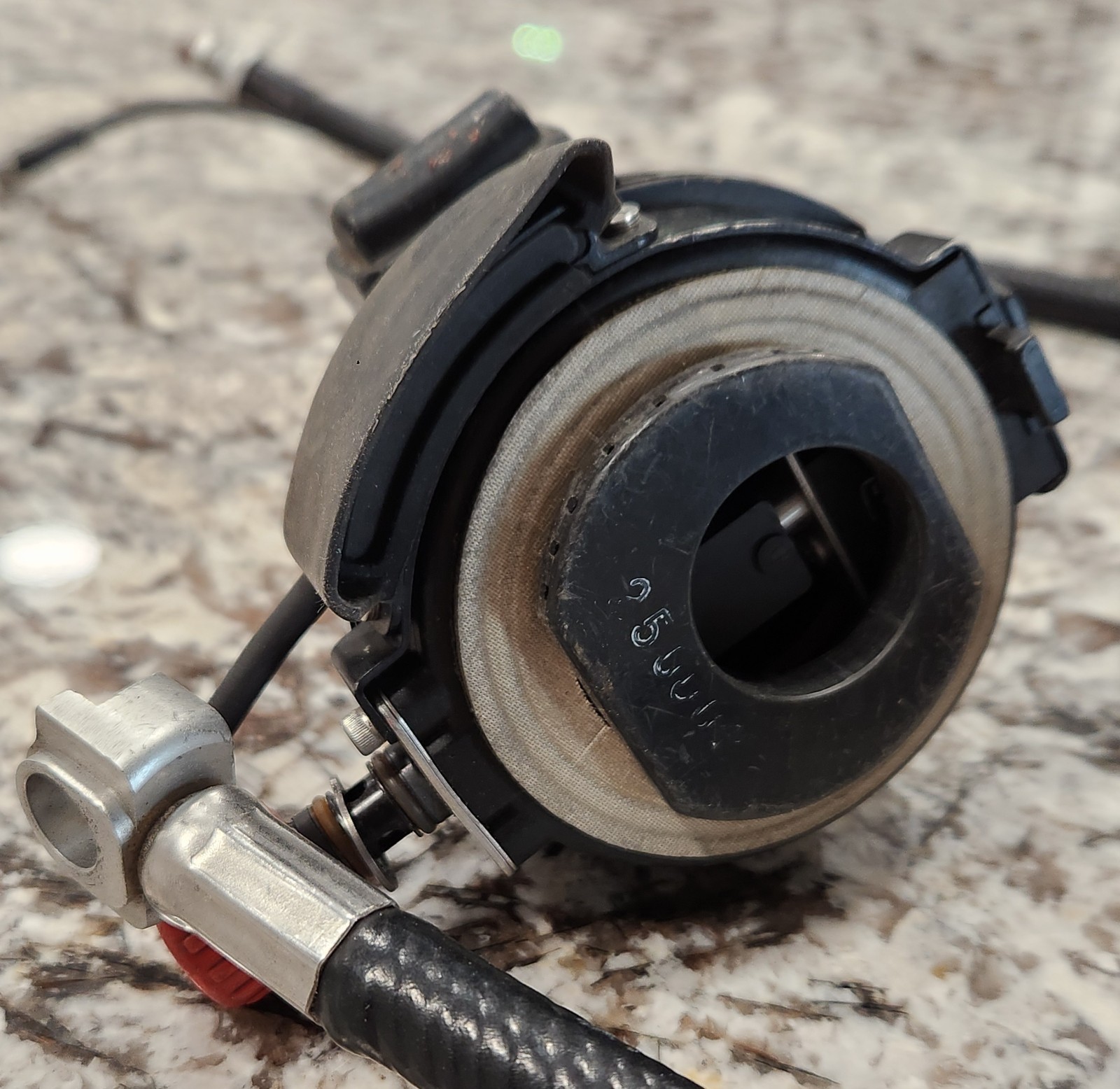 Scott Regulator Assembly PN 804370-01 HUD 36" Attachment Hose USED UNTESTED!