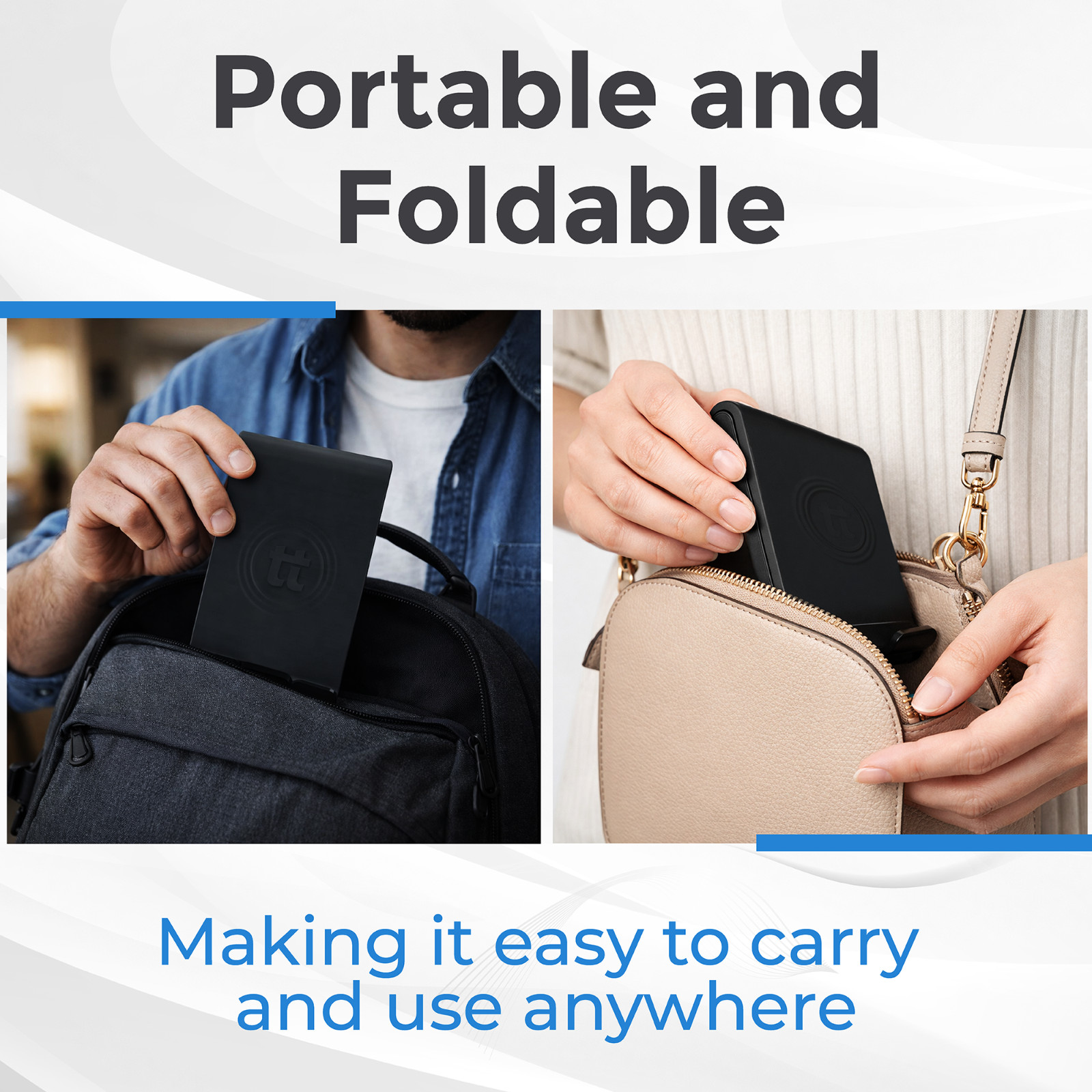 tabtoday Tablet Stand Adjustable Height Phone and Tablet holder with Multi-angle