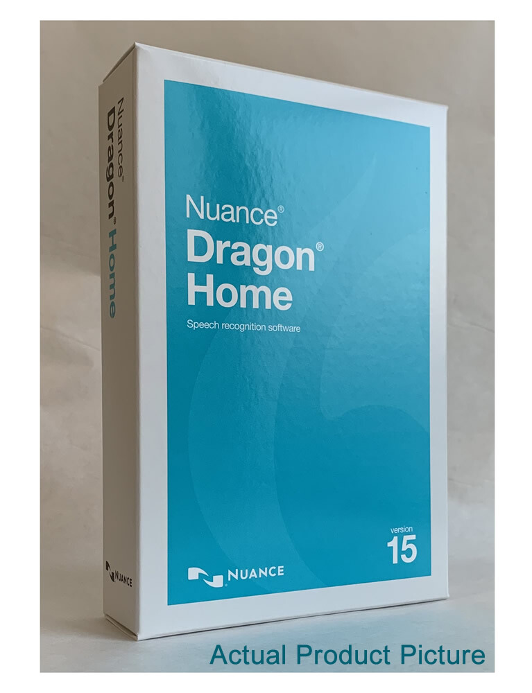 Nuance Dragon Home 15 - New Retail Box, DC09A-G00-15.0