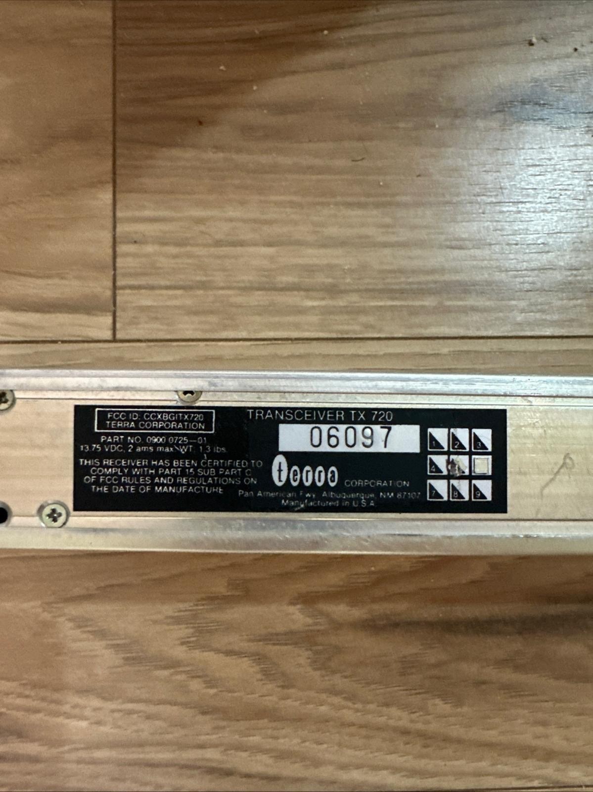 Terra TX720 transceiver