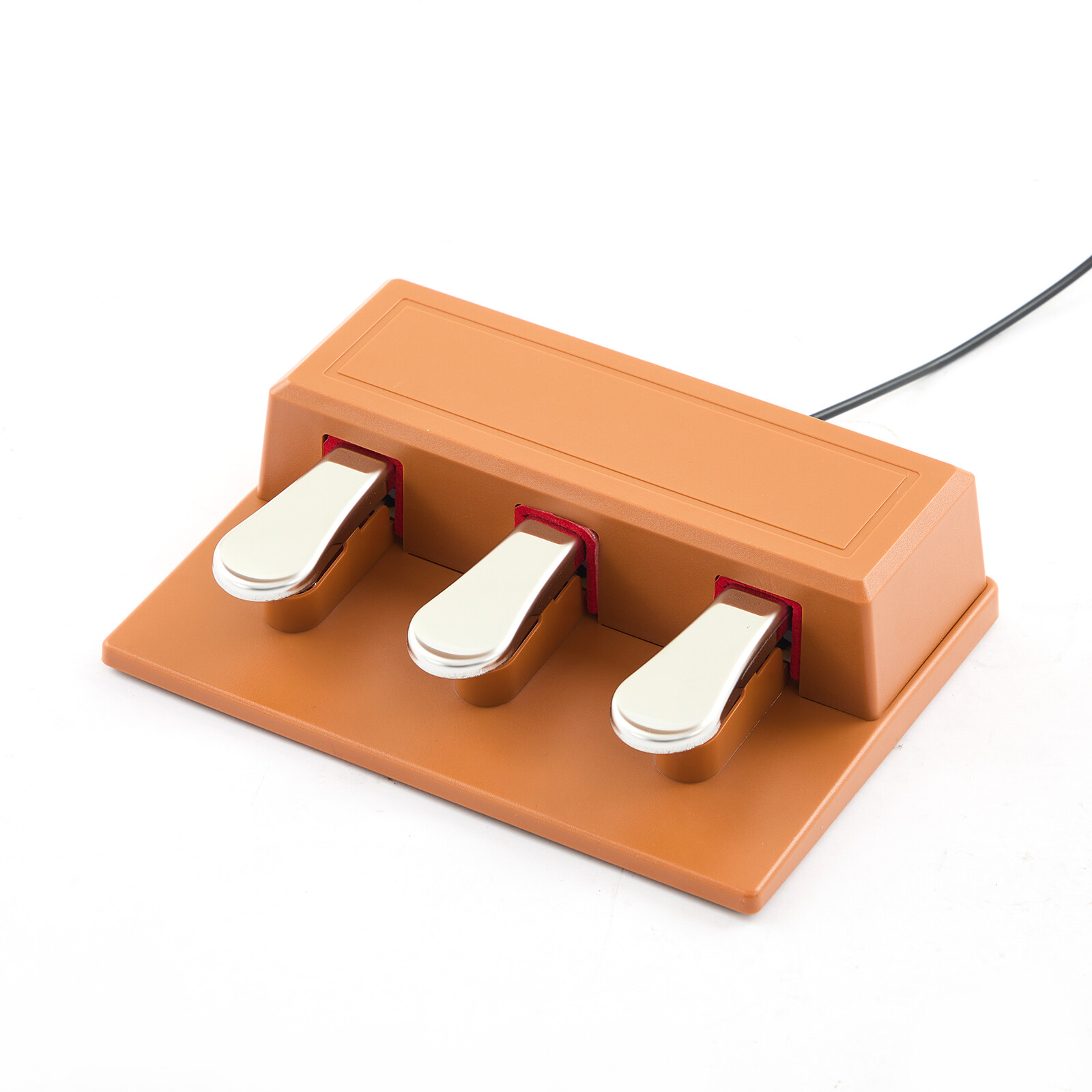 MUSTAR 88-Key Semi-Weighted Digital Piano with USB MIDI, Brown