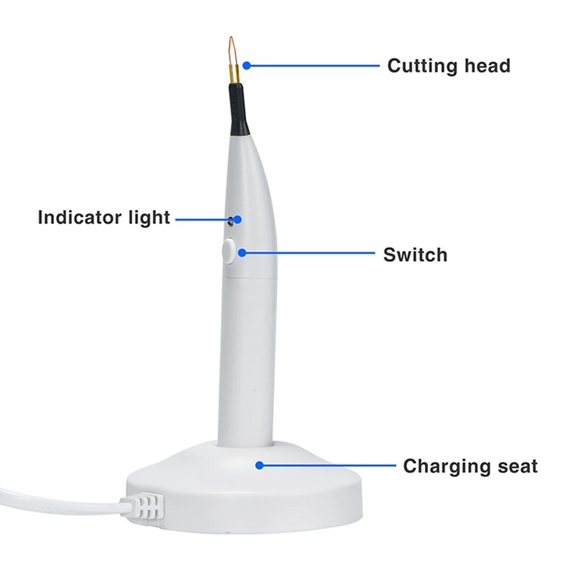 AZDENT Dental Endo Cordless Gutta Percha Tooth Gum Cutter 4pcs