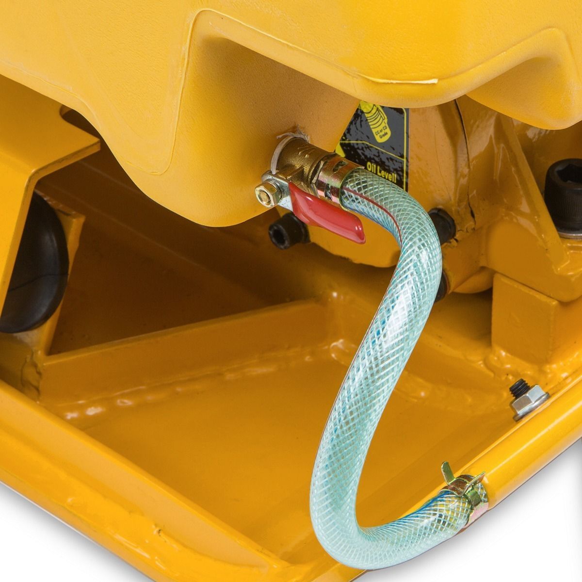 Stark USA 6.5HP Plate Compactor Gas-Powered 196cc 4000lbs Force With Water Tank