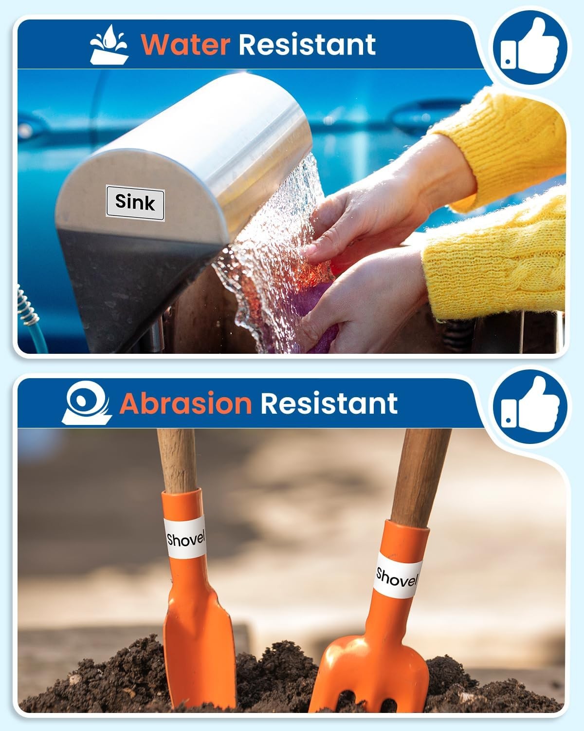 10PK 24mm Label Tape TZ251 TZe-251 Compatible for Brother P-Touch 1900 White 1''