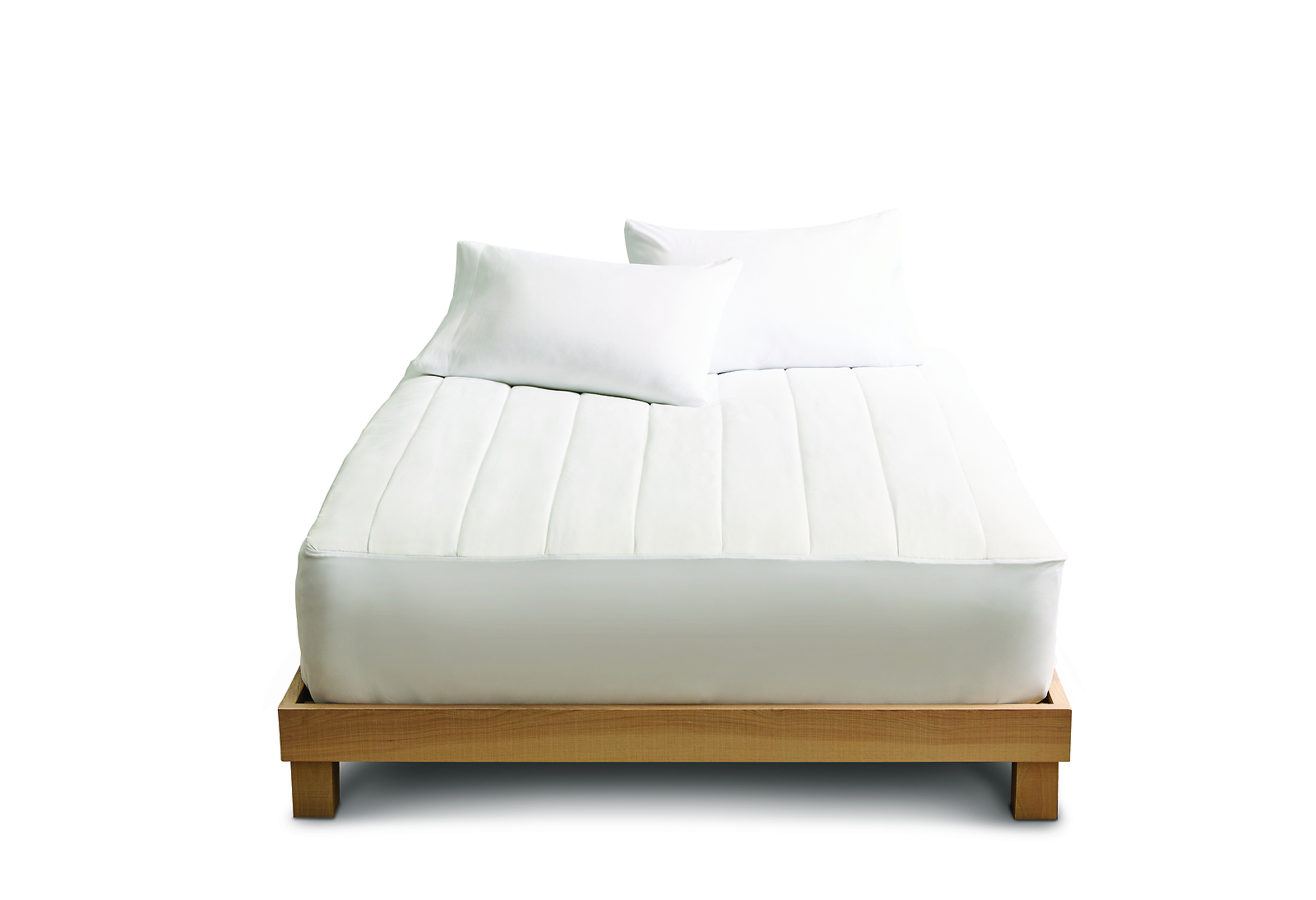 Sunbeam Restful Quilted Heated Mattress Pad Full 10 Heat Settings Auto-Shut O...