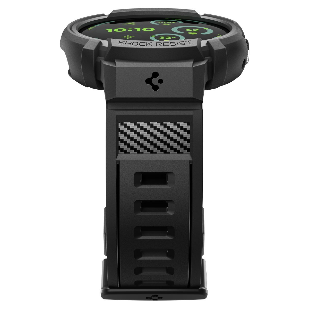 For Pixel Watch 4 (45mm) | Spigen Rugged Armor Pro