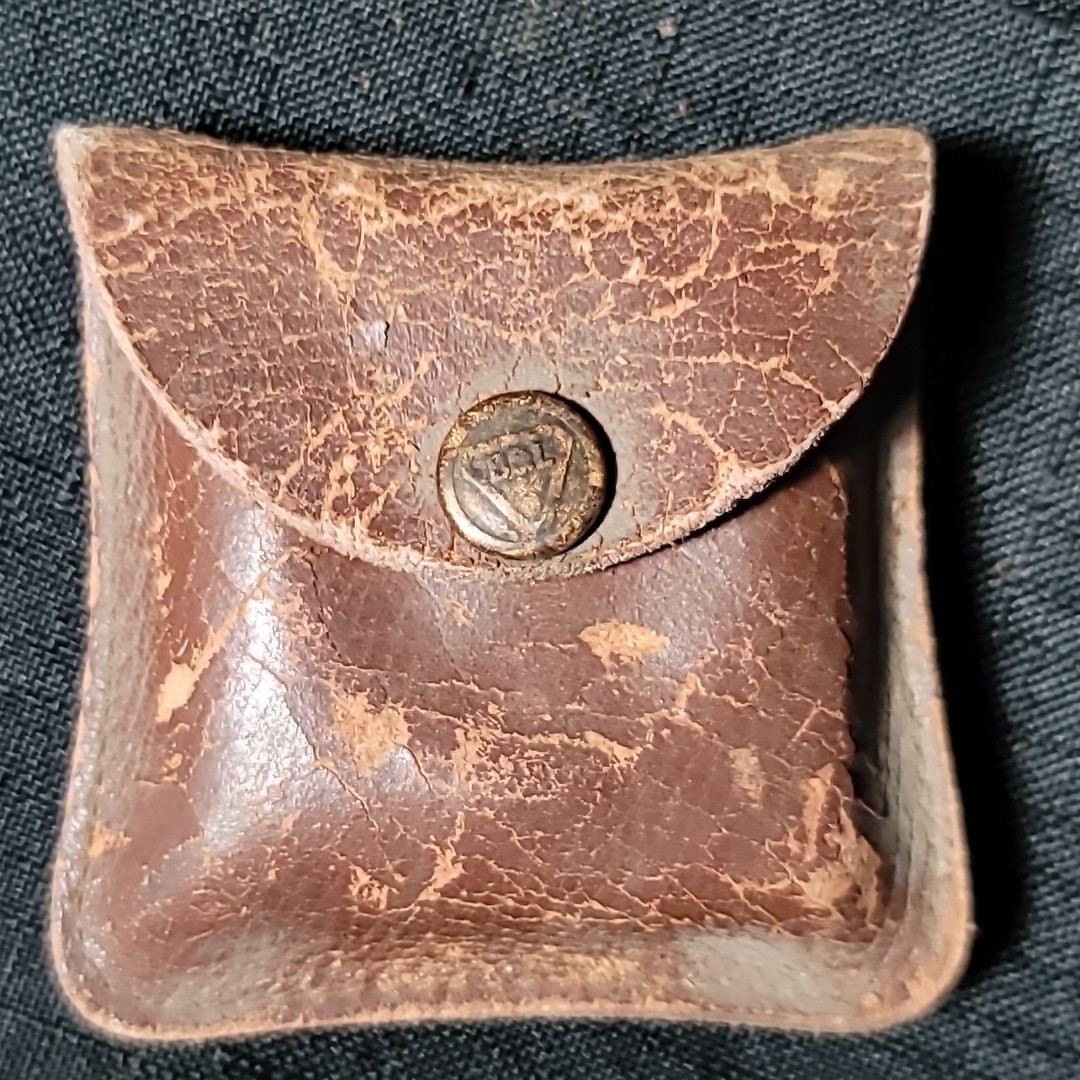 Vintage Bausch & Lomb Folding Magnifying Glass Loupe Linen Tester