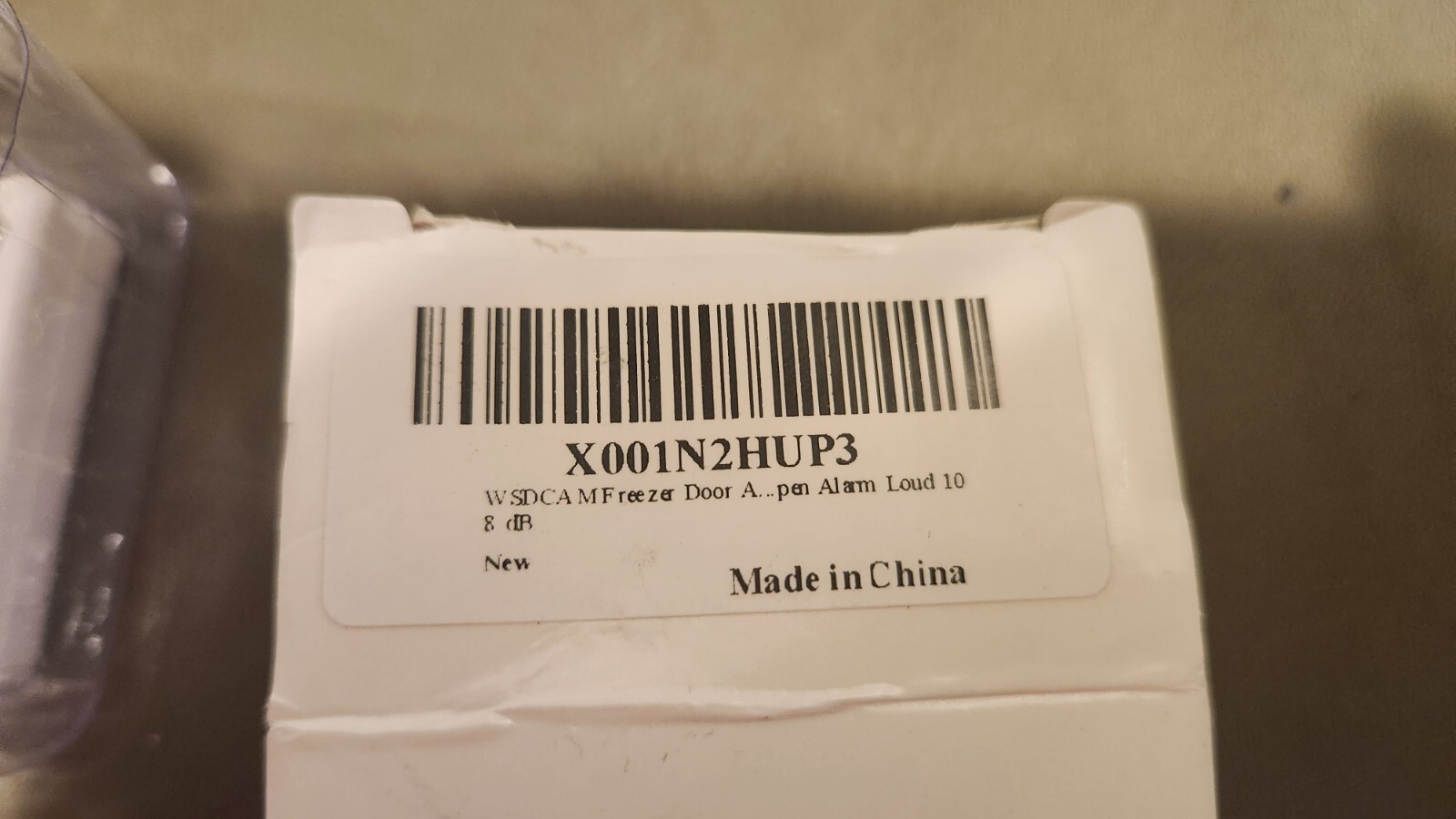 Lot of 7 NEW WSDCAM Freezer Door Open Alarm Loud 108 dB Stop Food Spoilage