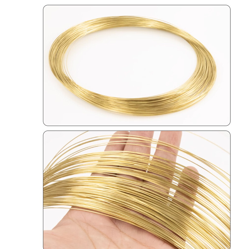 Soft Brass Wire Coppers Wire Wire Making Shape Metal Wire For Jewelry 0.3-5.0mm