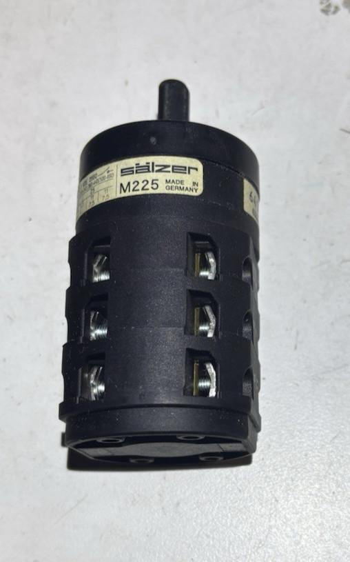 Salzer M225-641256 Cam Switch Step Switch