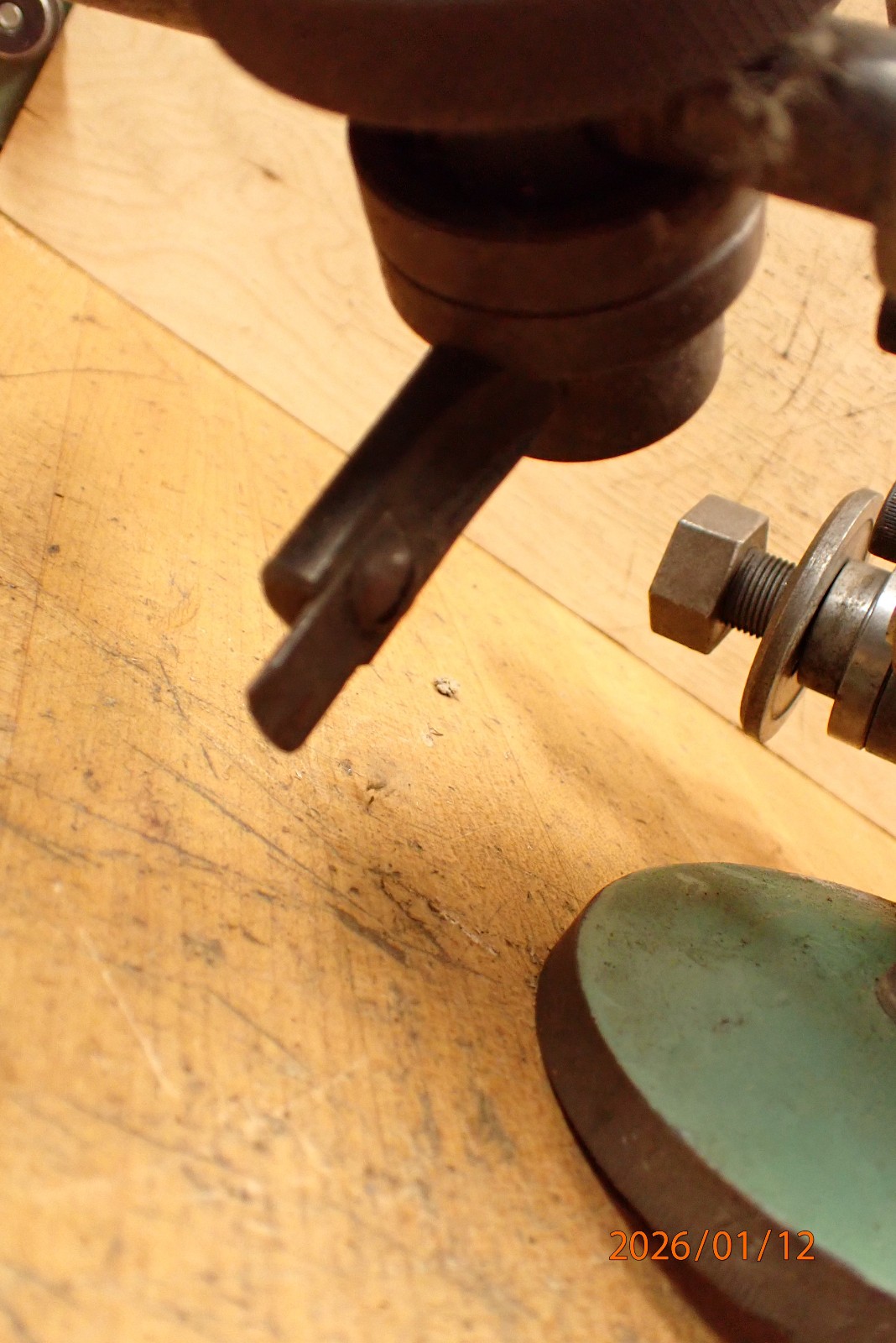 MILL CUTTER BLADE SHARPENING FIXTURE MADE WITH K.O. LEE GRINDER FIXTURE PARTS