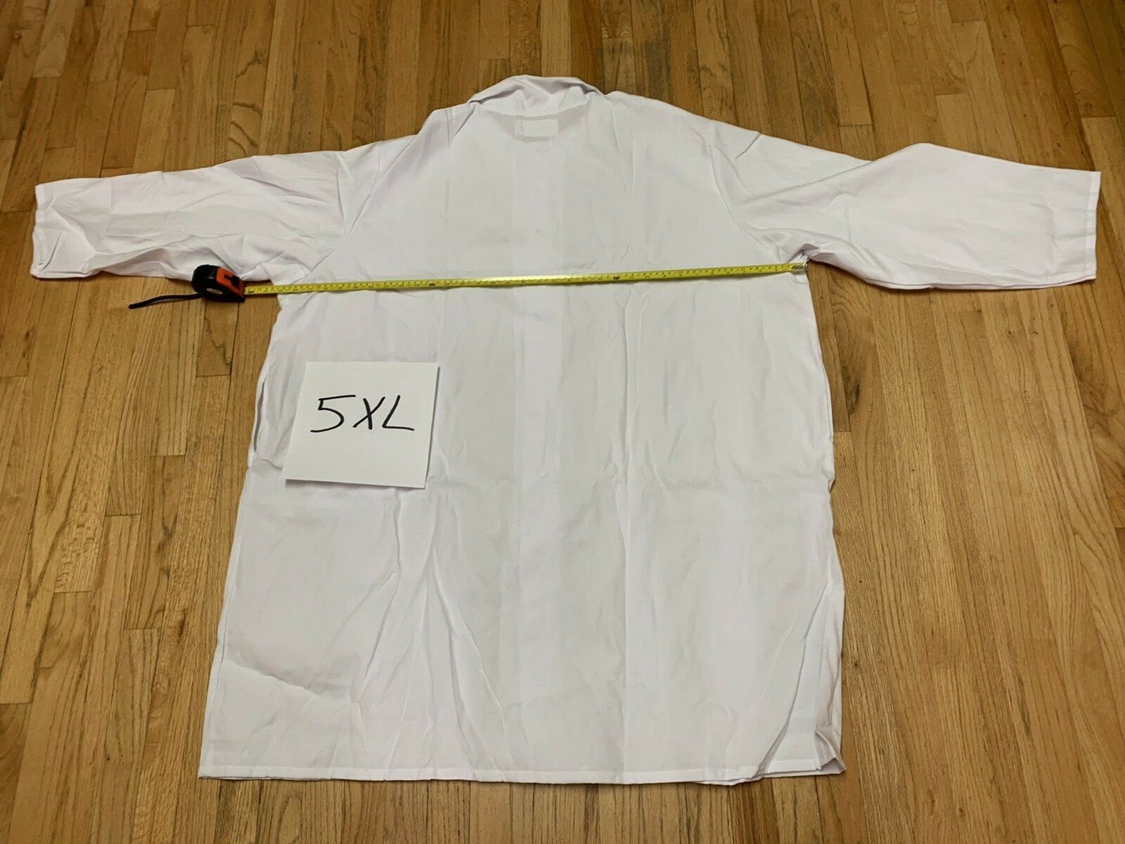 New AGI Gripper-Front Spun Polyester Pocketless Butcher/frock/gown Various Sizes