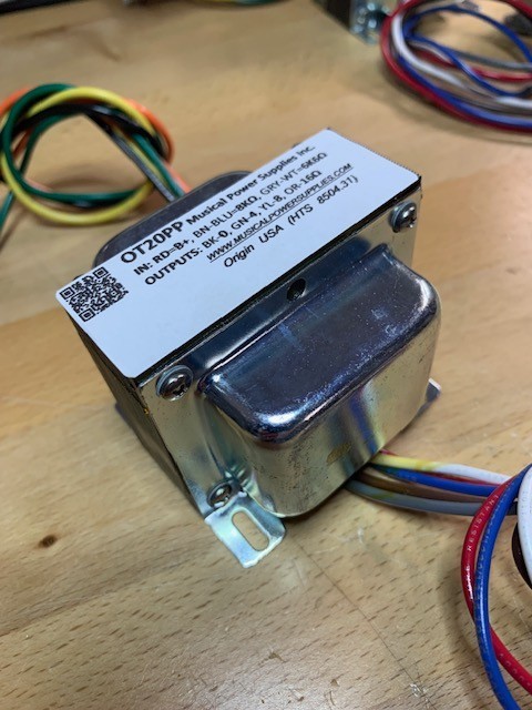 OT20PP- HC87 Output transformer 25VA & 8K/6K6 to 4/8/16 ohm