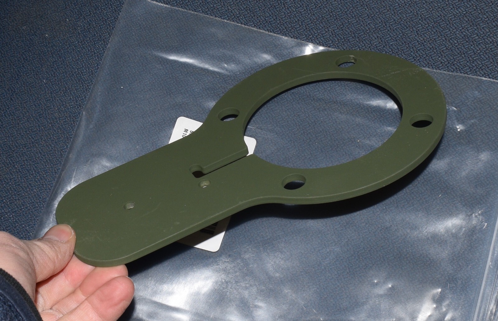 MILITARY GPS ANTENNA MOUNT BRACKET BASE PLATE LMTV TRUCK HMMWV MRAP LIGHT