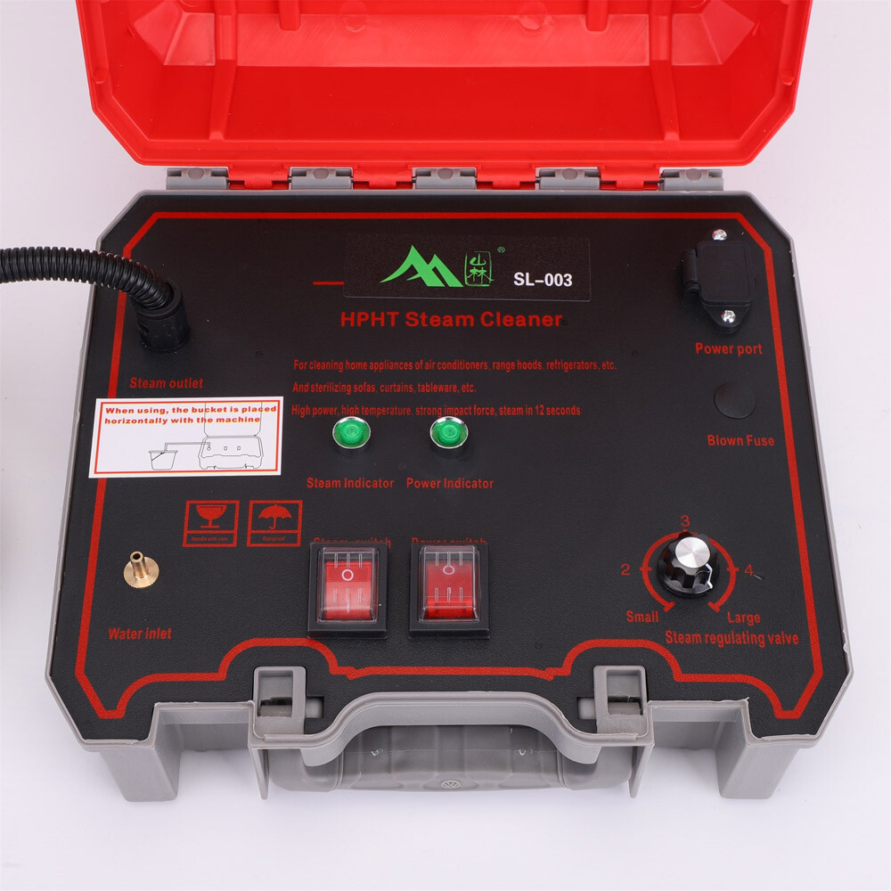 3500W Handheld Steam Cleaner High Temp Household Car Detailing Cleaning Machine