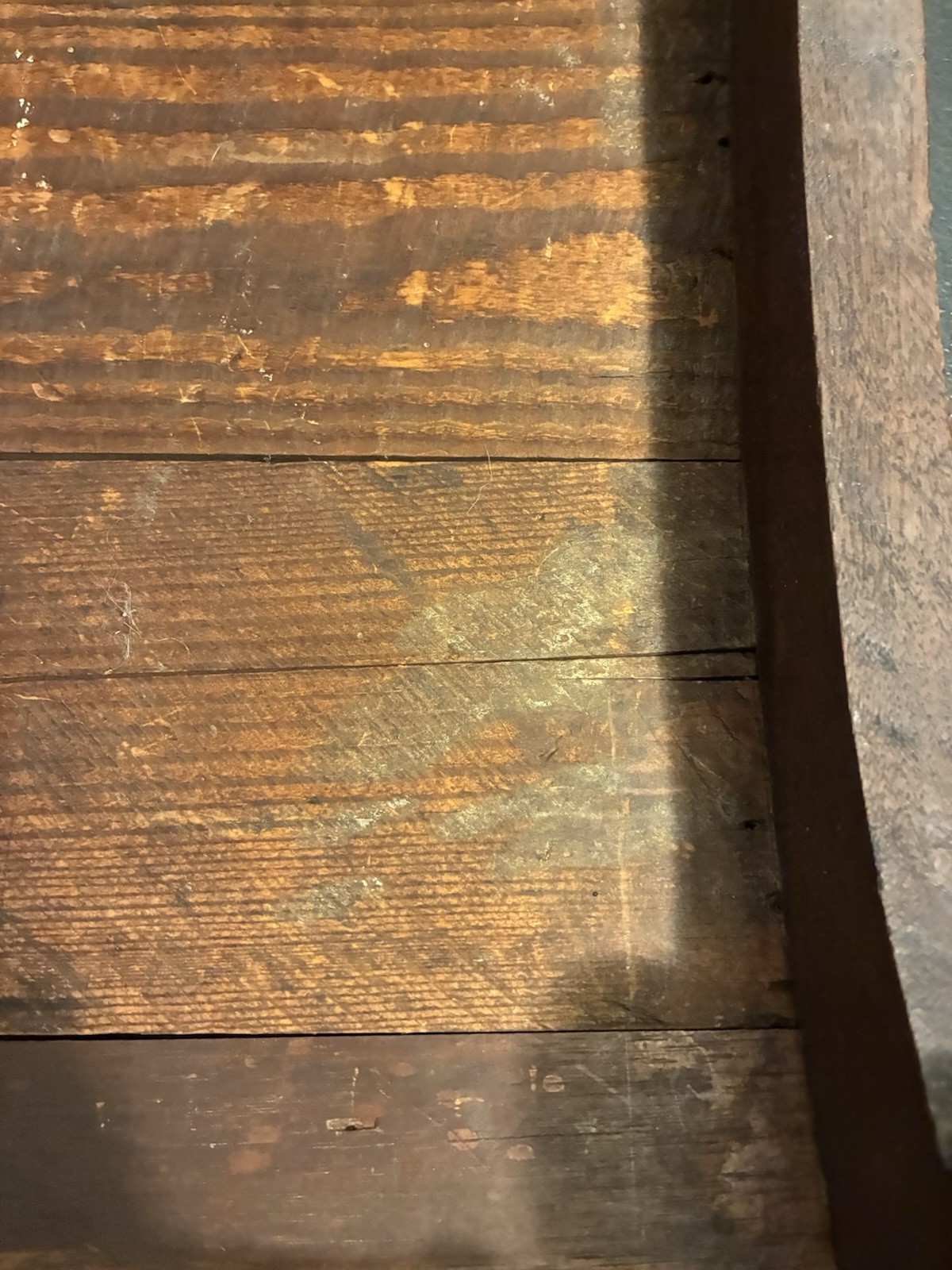 19th C. Antique Victorian Stud Accents Footstool Floral Needlepoint Carved Wood