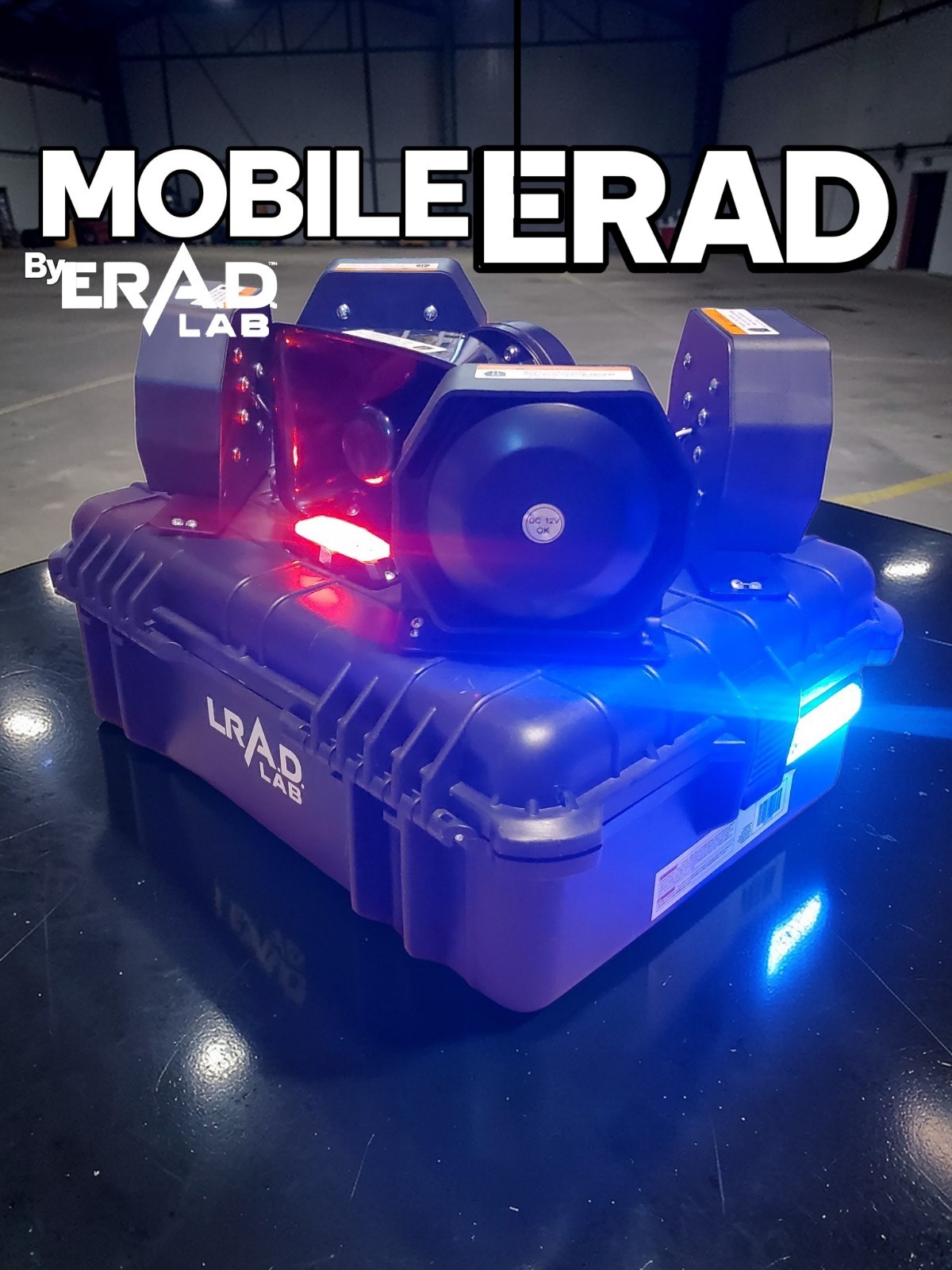 600w 12v ERAD Version2.0 CROWD CONTROL Personal Safety LE Custom W AUDIO