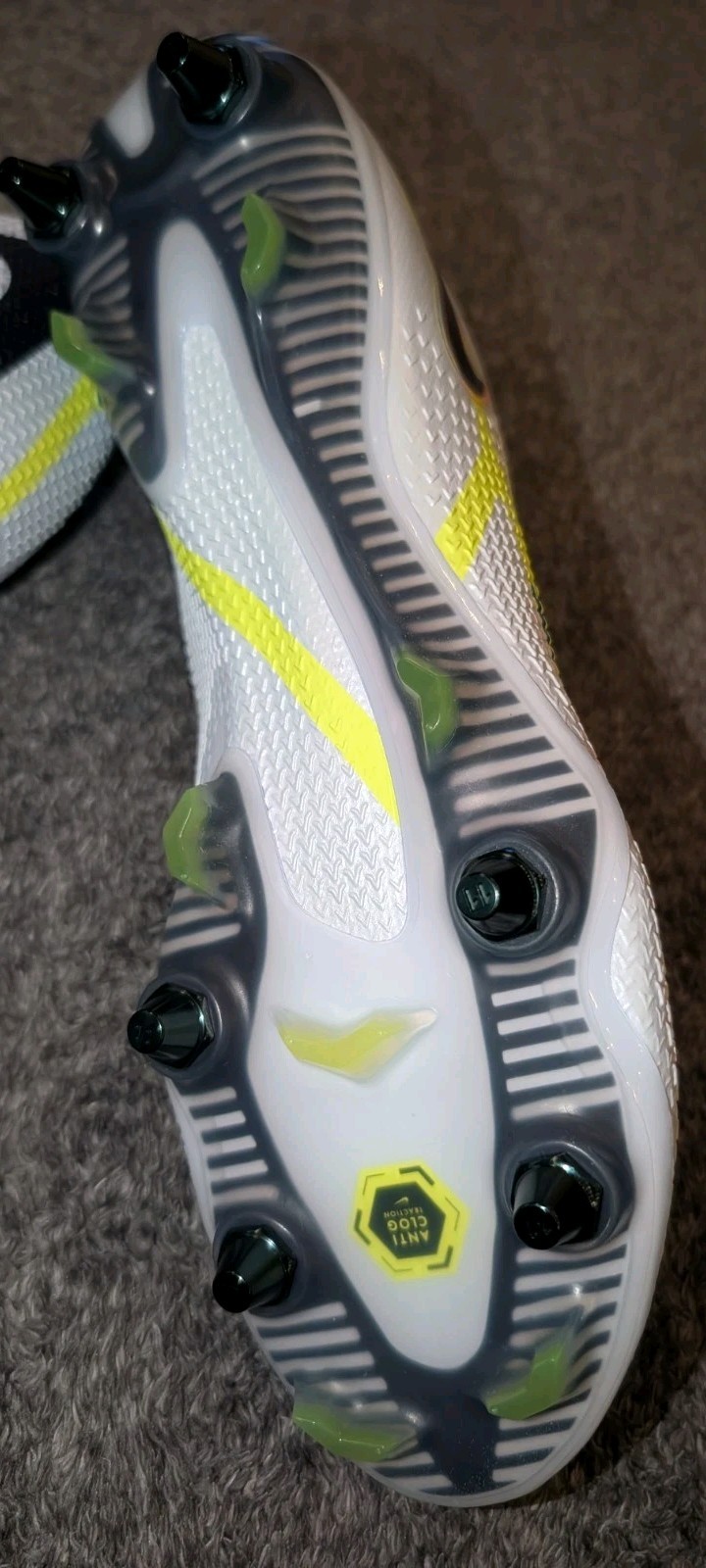 Nike Phantom Gt2 Elite Sg Pro Ac Anti Clog Football Grey-Blue Sz10.5 DC0753-055