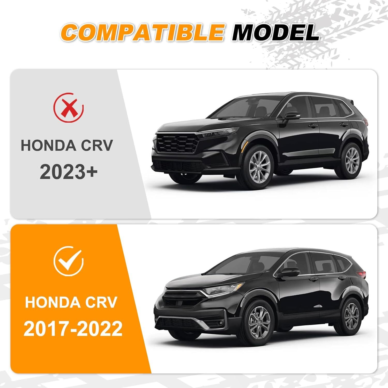 For Honda CRV CR-V 2017-2022 Roof Rack Side Rail Cross Bars Crossbars Top Cargo