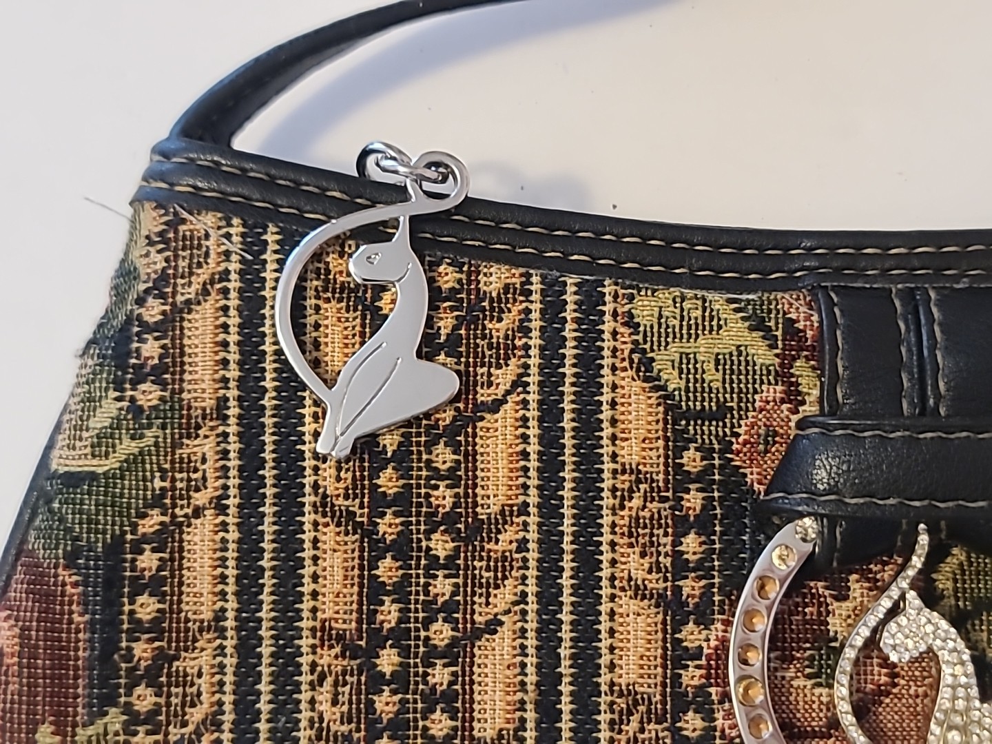 Vintage 90s Baby Phat Tapestry Purse Handbag