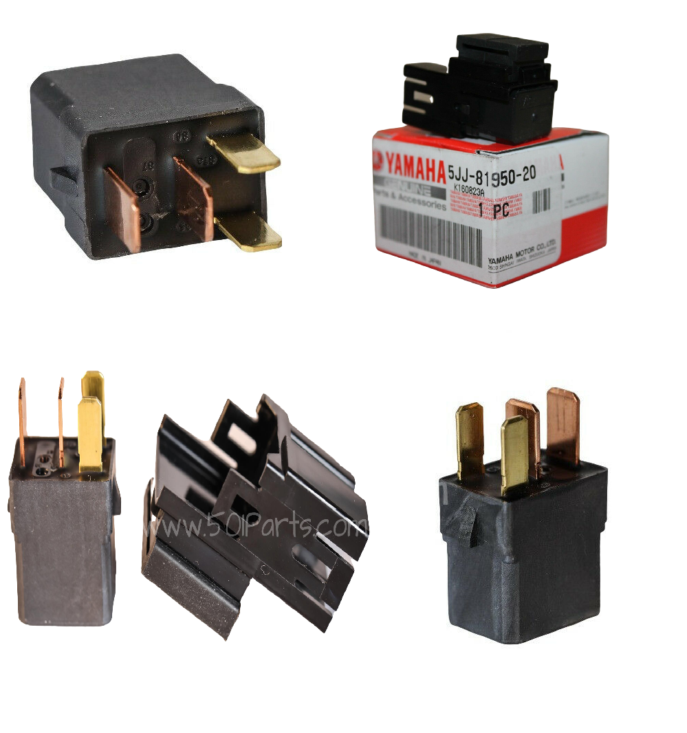 New 5JJ-81950-20-00 Relay OEM Plug and Play Replacement for Yamaha Motorcycles