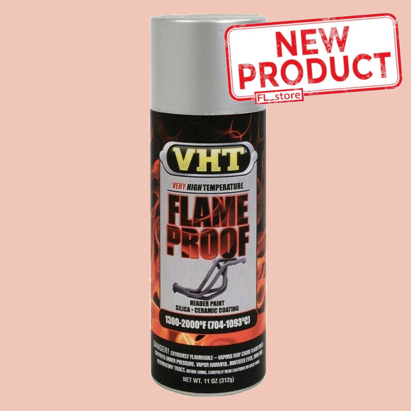 Spray Paint Aluminum Flameproof Coating High Heat Headers Exhaust Ceramic NEW