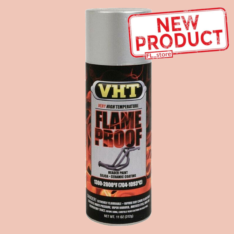 Spray Paint Aluminum Flameproof Coating High Heat Headers Exhaust Ceramic NEW