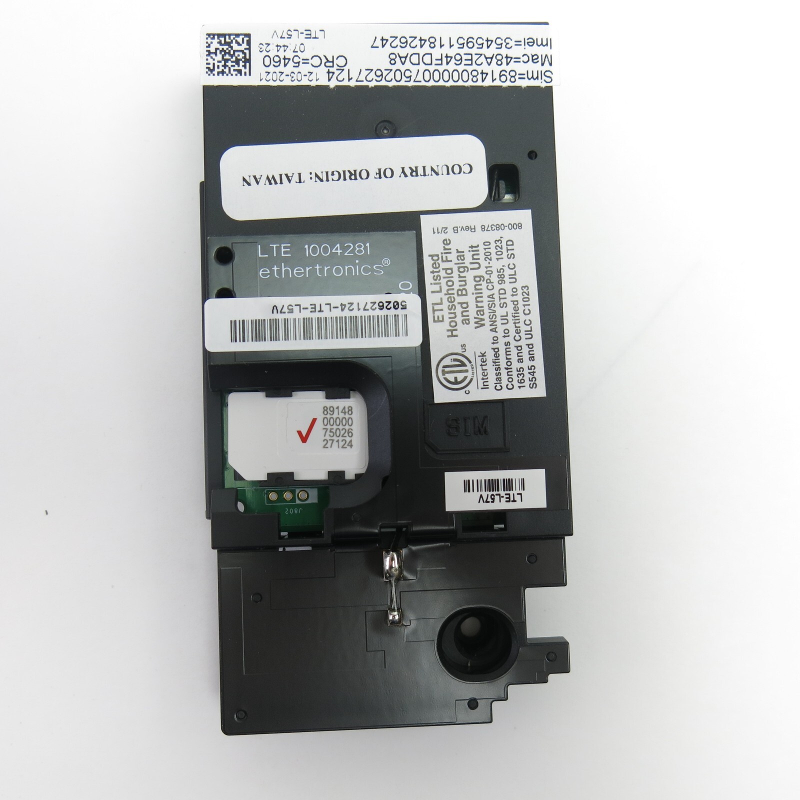 Honeywell LTE-L57V Verizon LTE Communicator Lynx Touch L5210 L7000 New in Box