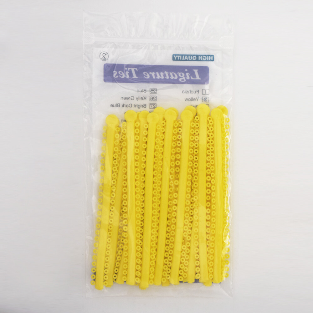 1000Pcs Dental Orthodontic Ligature Ties Elastic Rubber Bands For Brackets Brace