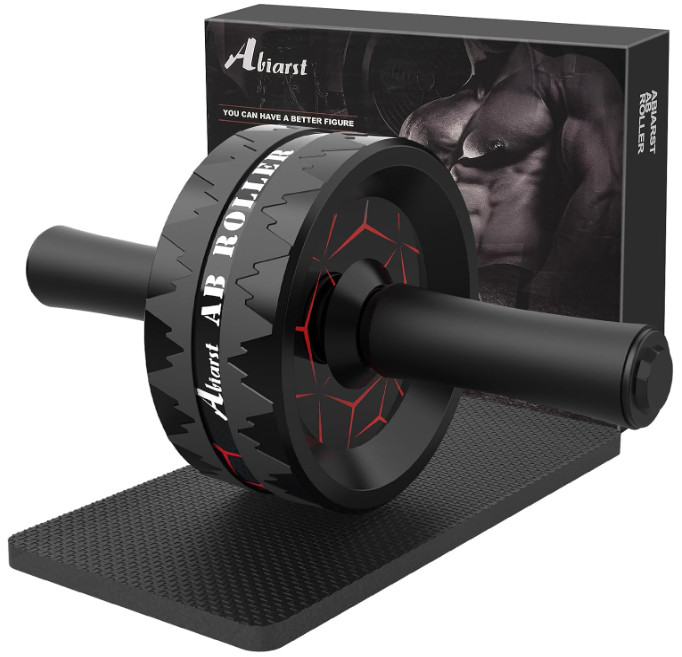 AB Wheel Pro Rodillo de Ejercicio para Abdominales y Brazos, Rueda Abdominal NEW