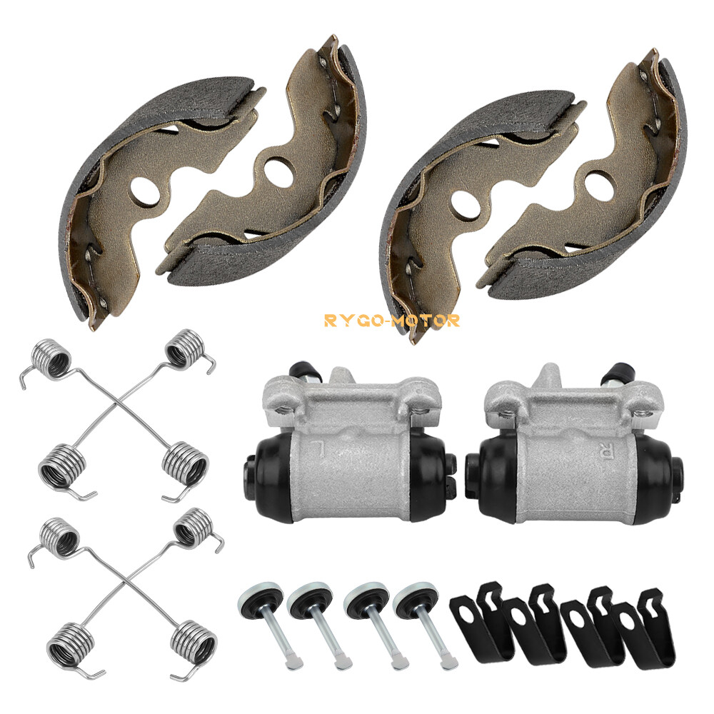 Front Brake Wheel Cylinder & Shoes Pins for Honda TRX300 2x4 FourTrax 300 93-00