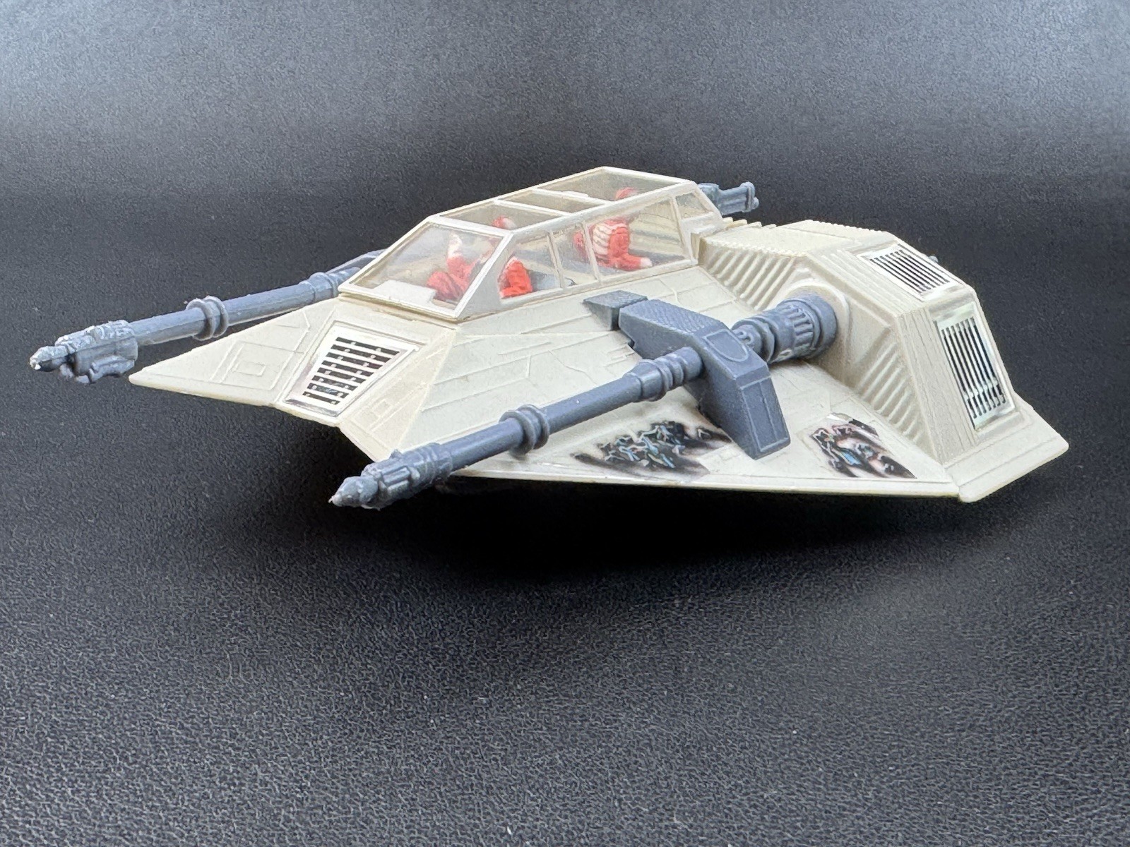 Star Wars Snowspeeder 1982 Kenner Micro Collection with both die cast figures