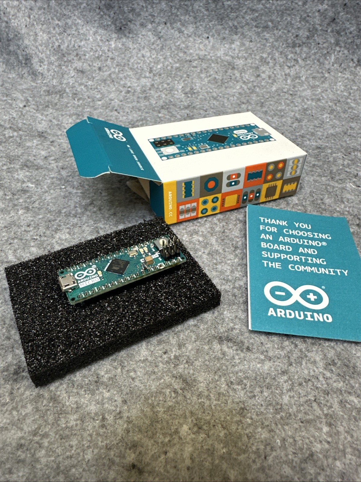 Arduino Micro with headers (A00053) Control Board