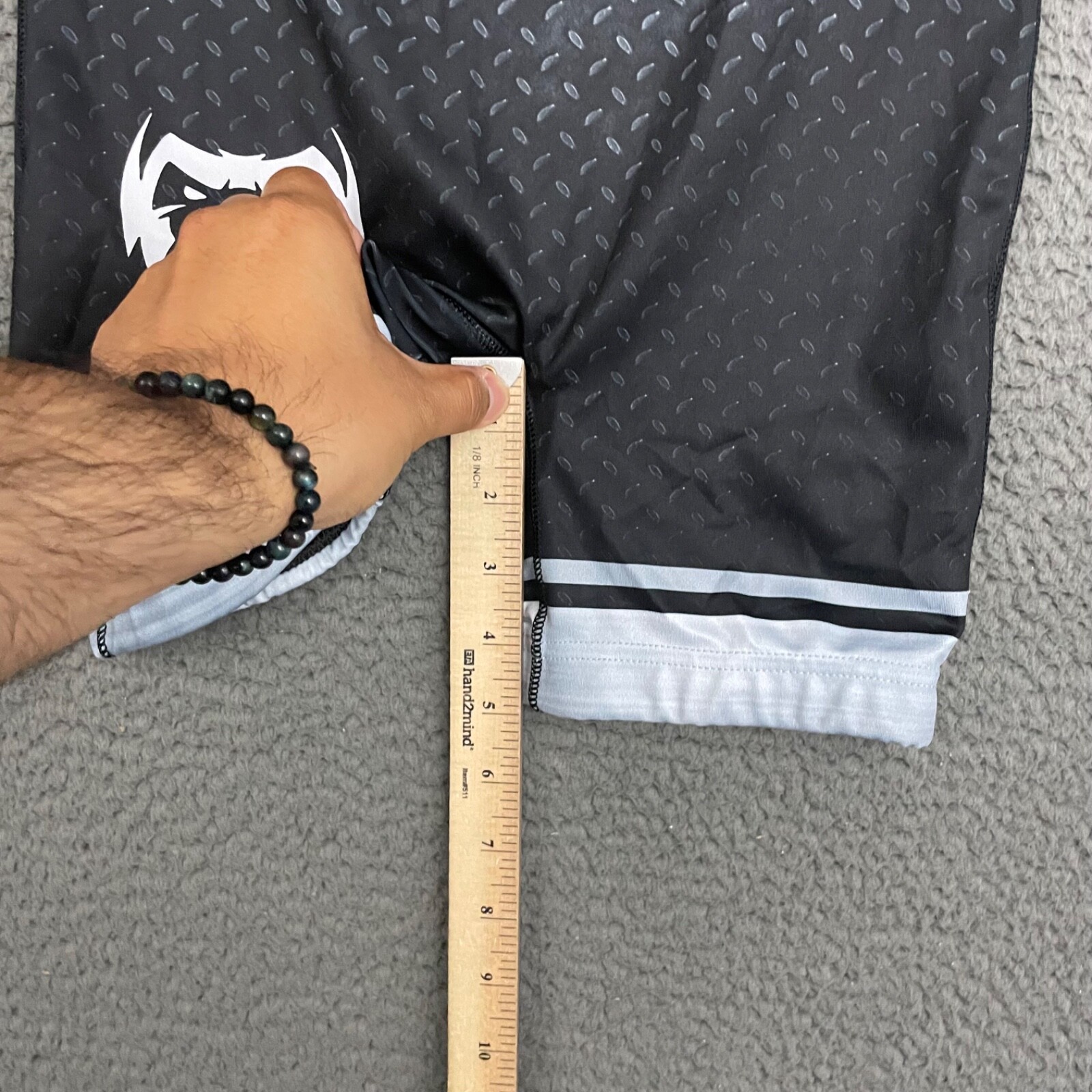 Silverback Match Worn Wrestling Singlet Mens XS Black Team USA Spandex Sports