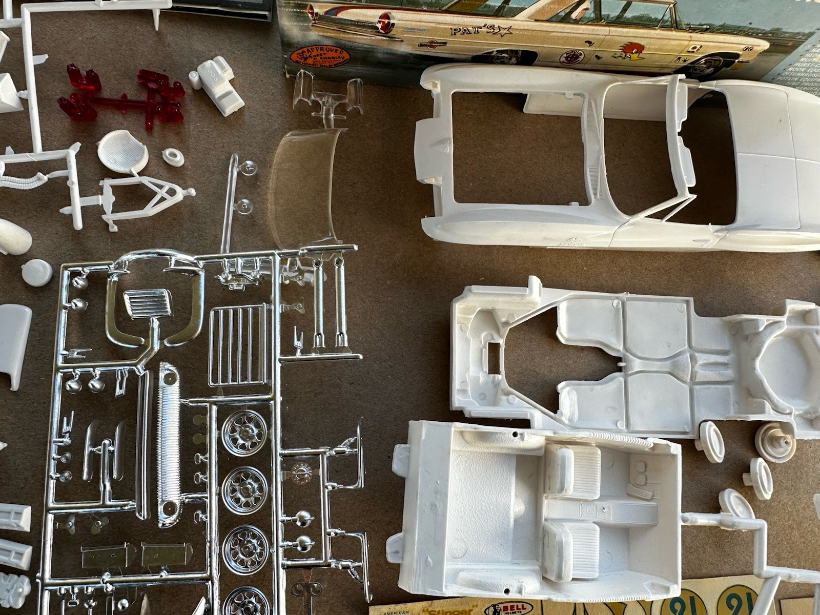 KIT#1-VINTAGE AMT '63 CUSTOMIZING KIT CORVETTE CONVERTIBLE 06-913-149