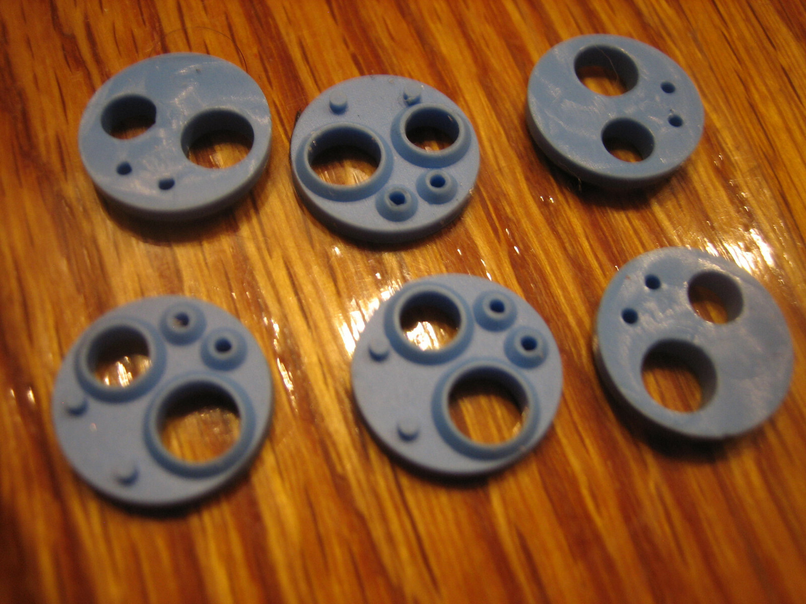 Lot of 10: Hi-Temp. SILICONE 4 HOLE Dental High Speed Handpiece Gaskets/Midwest